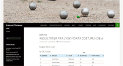 Desktop Screenshot of brabrand-if-petanque.dk