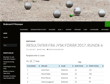 Tablet Screenshot of brabrand-if-petanque.dk